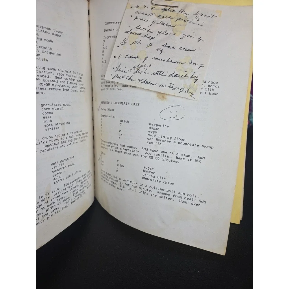 The Carolina‎ Memorial Baptist Church Cook Book Thomasville, NC Acteens 1988